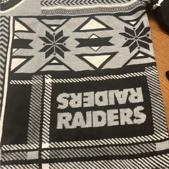 NFL Raiders Ugly Christmas Sweater size Small Like New Condition Holiday Winter - Picture 5 of 15